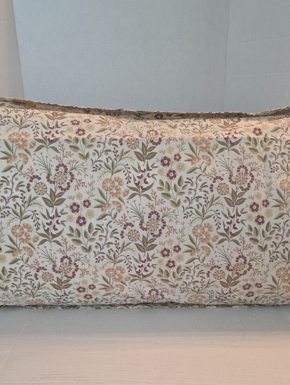 The Company Store Mid-Century Botanical Muted Floral Cotton King Pillow Shams - Picture 3 of 10